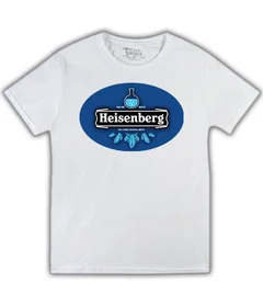 Прикольные футболки: Heisenberg лого на белой